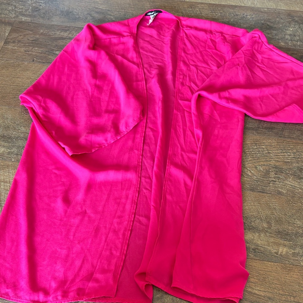 Hemish Hot Pink Kimono